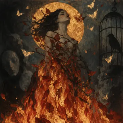 Witch Burning - poem by - Sylvia Plath