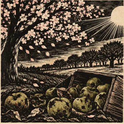 Apple Dumps - poem by - Ted Hughes