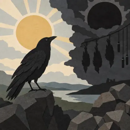 Crow’s Theology - poem by - Ted Hughes