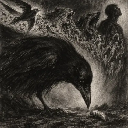Crow’s Tyrannosaurus - poem by - Ted Hughes