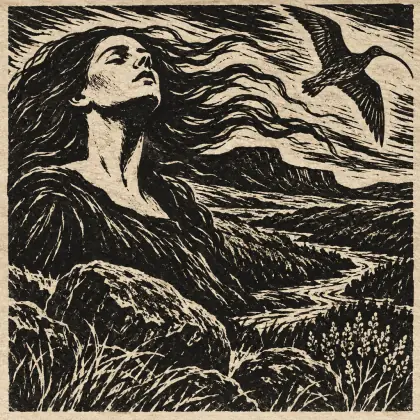 Emily Brontë - poem by - Ted Hughes