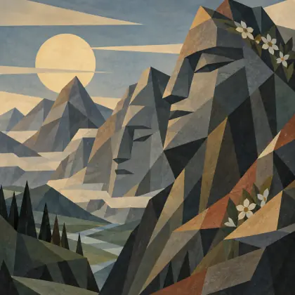 Mountains - poem by - Ted Hughes