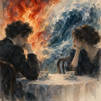 Parlour-piece - poem by - Ted Hughes