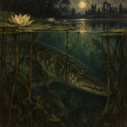 Pike - poem by - Ted Hughes