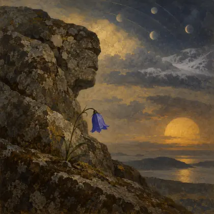 Still Life - poem by - Ted Hughes