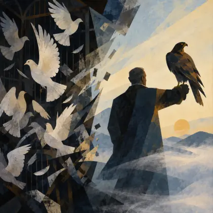 The Dove-breeder - poem by - Ted Hughes