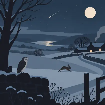 The Warm and the Cold - poem by - Ted Hughes