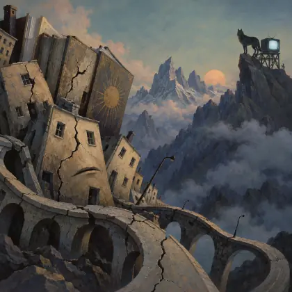 When Men Got to the Summit - poem by - Ted Hughes
