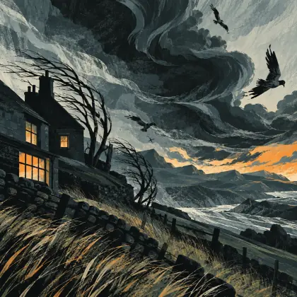 Wind - poem by - Ted Hughes