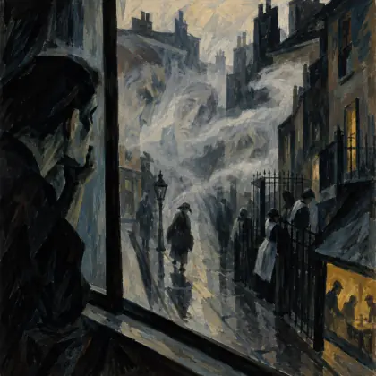 Morning at the Window - poem by - T.S. Eliot