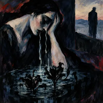 Another Weeping Woman - poem by - Wallace Stevens