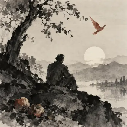 Le Monocle De Mon Oncle - poem by - Wallace Stevens