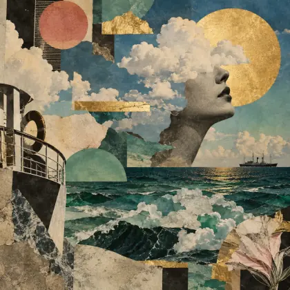 Sea Surface Full of Clouds - poem by - Wallace Stevens