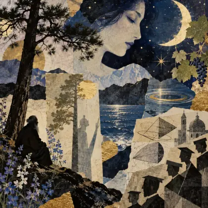 Six Significant Landscapes - poem by - Wallace Stevens