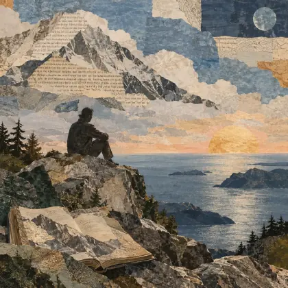 The Poem That Took the Place of a Mountain - poem by - Wallace Stevens