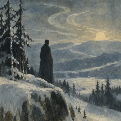 The Snow Man - poem by - Wallace Stevens