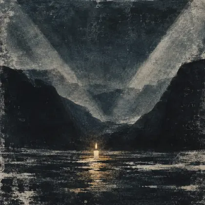 Valley Candle - poem by - Wallace Stevens