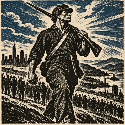 1861 - poem by - Walt Whitman