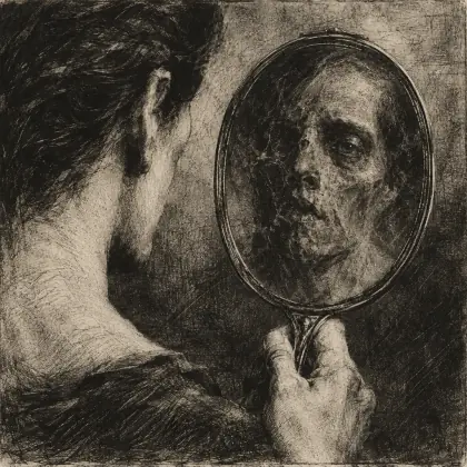 A Hand-mirror - poem by - Walt Whitman