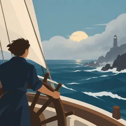 Aboard at a Ship’s Helm - poem by - Walt Whitman