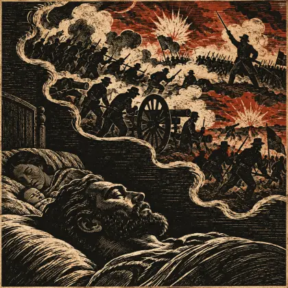 Artilleryman’s Vision - poem by - Walt Whitman