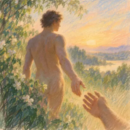 As Adam, Early in the Morning - poem by - Walt Whitman