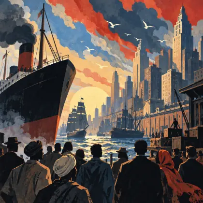 City of Ships - poem by - Walt Whitman