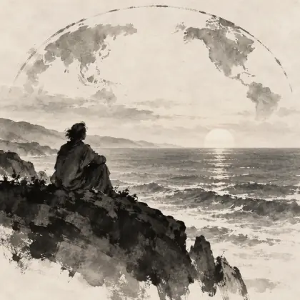 Facing West from California's Shores - poem by - Walt Whitman