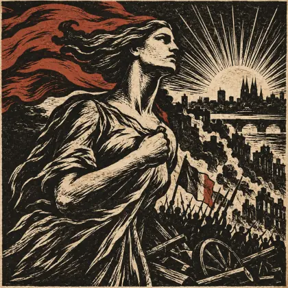 France, the 18th Year of These States - poem by - Walt Whitman