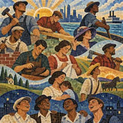 I Hear America Singing - poem by - Walt Whitman