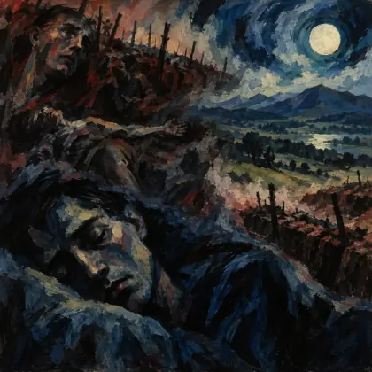 In Midnight Sleep - poem by - Walt Whitman
