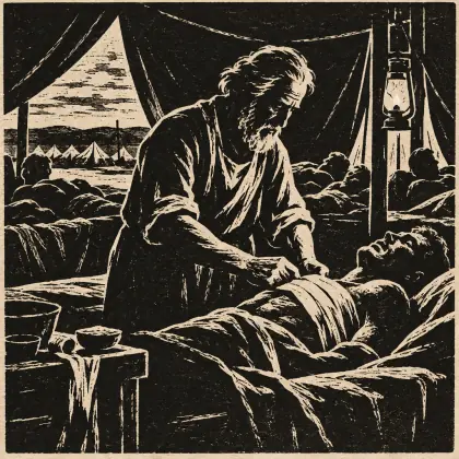 The Dresser - poem by - Walt Whitman
