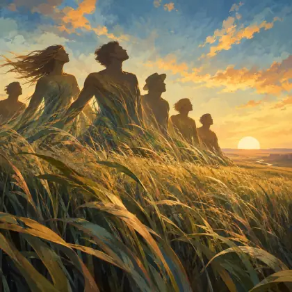 The Prairie-grass Dividing - poem by - Walt Whitman