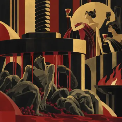 In the Wine Presses - poem by - William Blake