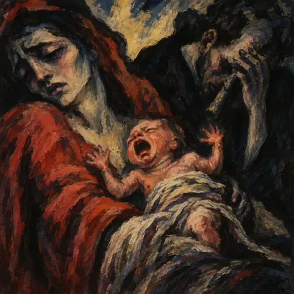 Infant Sorrow - poem by - William Blake
