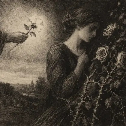 My Pretty Rose Tree - poem by - William Blake