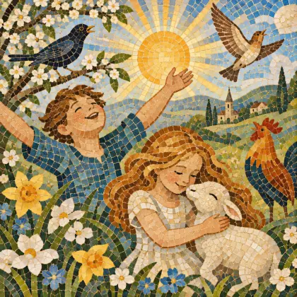 Spring - poem by - William Blake