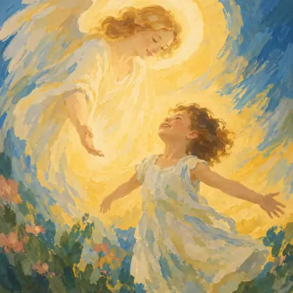 The Angel That Presided O'er My Birth - poem by - William Blake