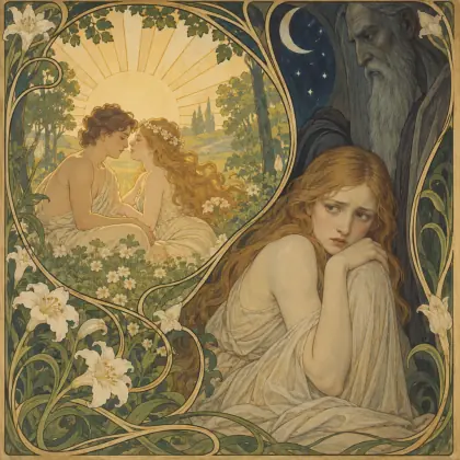 The Little Girl Lost - poem by - William Blake