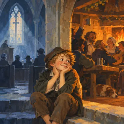 The Little Vagabond - poem by - William Blake