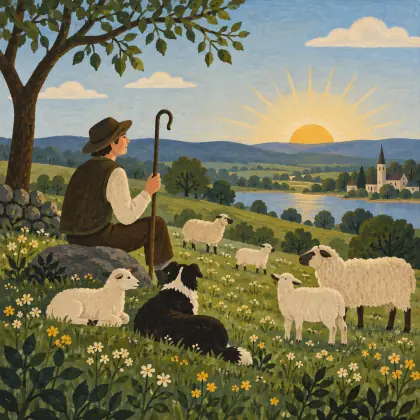 The Shepherd - poem by - William Blake