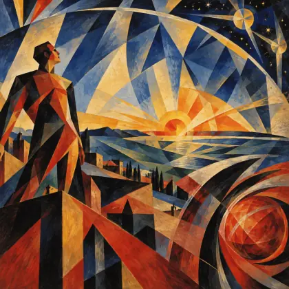 The Sky Is an Immortal Tent - poem by - William Blake