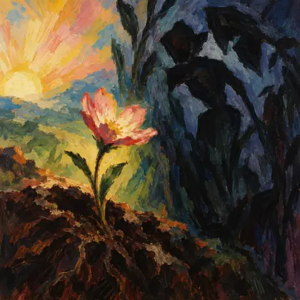 The Wild Flower's Song - poem by - William Blake