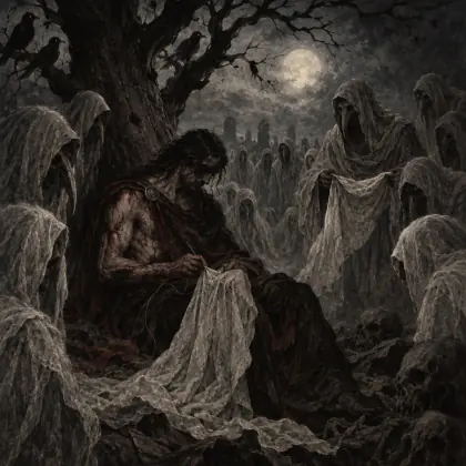Cuchulain Comforted - poem by - William Butler Yeats