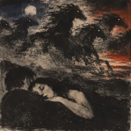 He Bids His Beloved Be at Peace - poem by - William Butler Yeats