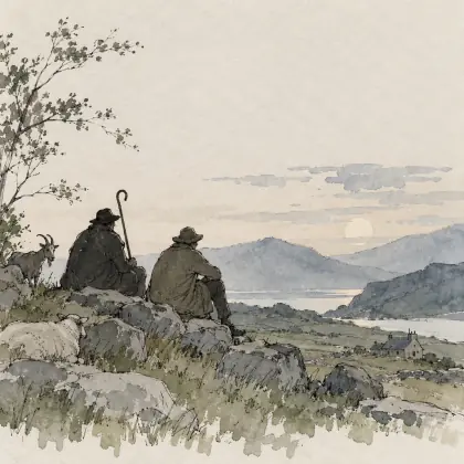 Shepherd and Goatherd - poem by - William Butler Yeats
