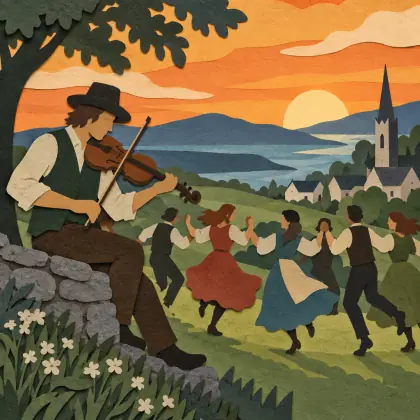 The Fiddler of Dooney - poem by - William Butler Yeats