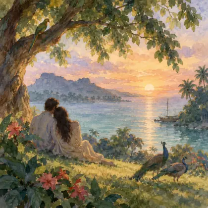 The Indian to His Love - poem by - William Butler Yeats
