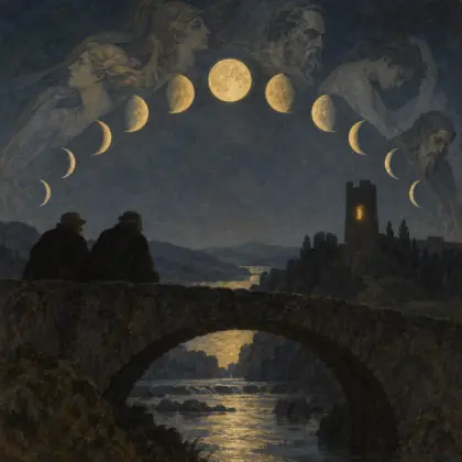 The Phases of the Moon - poem by - William Butler Yeats