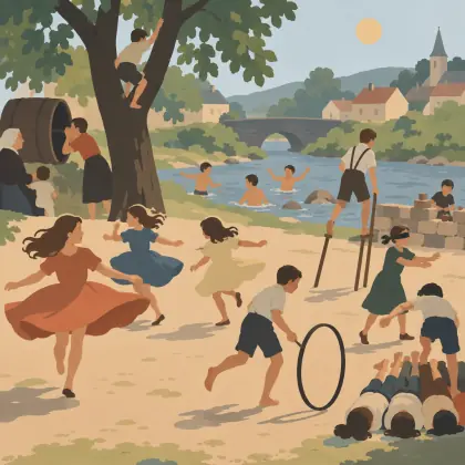 Children’s Games - poem by - William Carlos Williams